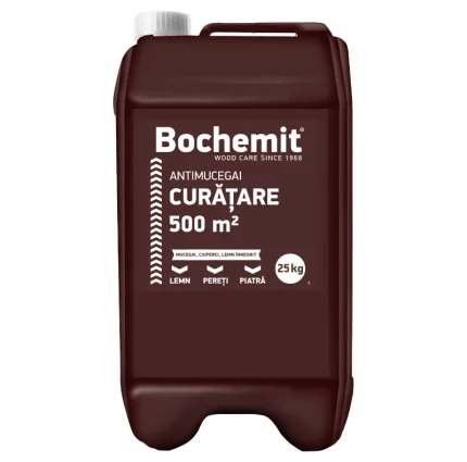 Solutie antimucegai Bochemit 25 Kg - Solutie curatare lemn innegrit si mucegai