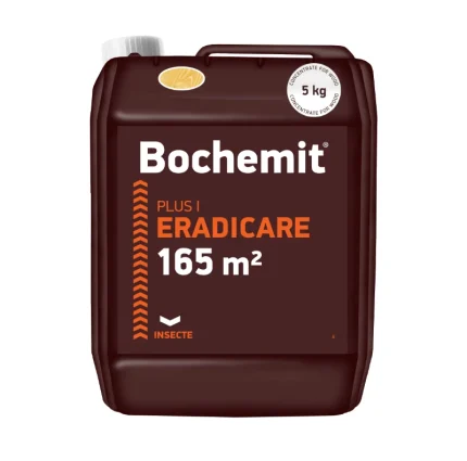 Solutie eliminare insecte lemn atacat - Bochemit Plus I 5 Kg
