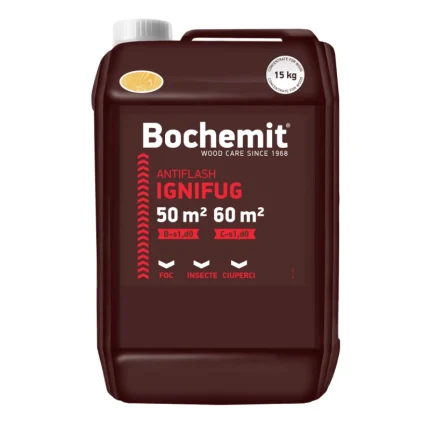 Solutie ignifugare lemn Bochemit Antiflash 15 Kg transparent