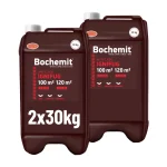 Solutie ignifugare lemn Bochemit Antiflash 2 x 30 KG maro