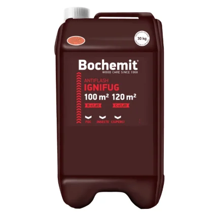 Solutie ignifugare lemn Bochemit Antiflash 30 Kg maro