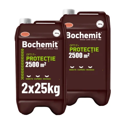Grund lemn Bochemit Opti F+t maro roscat 2x25kg