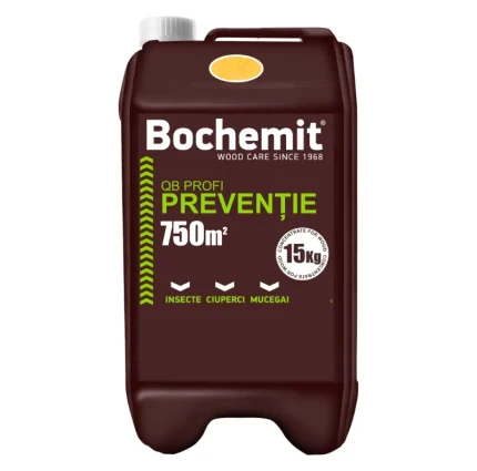 Bochemit QB Profi transparent 15 KG - Solutie tratare preventiva lemn (uz industrial)