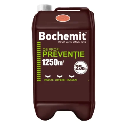 Solutie tratare preventiva lemn (uz industrial) - Bochemit QB Profi maro 25 KG