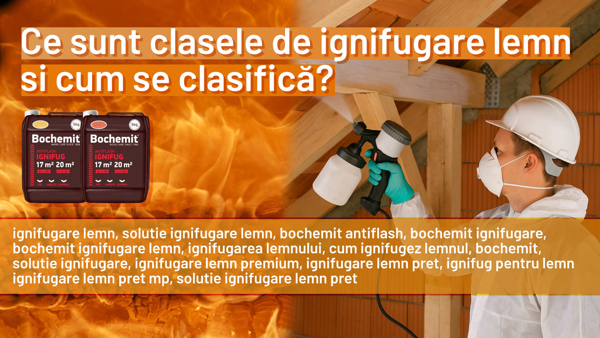 ignifugare lemn