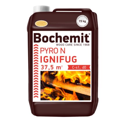 Solutie ignifugare lemn Bochemit Pyro 15 KG transparent