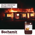 Solutie ignifugare lemn Bochemit Pyro 15 KG transparent - imagine 4