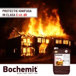 Solutie ignifugare lemn Bochemit Pyro 15 KG transparent - imagine 3