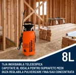 vermorel premium cu tija inox 8l si 16l