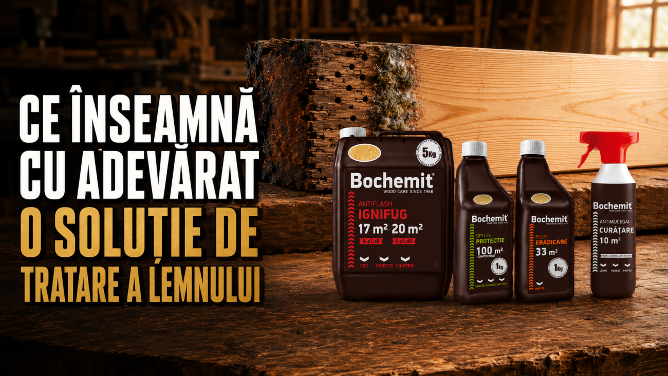 ce inseamna solutie tratare lemn