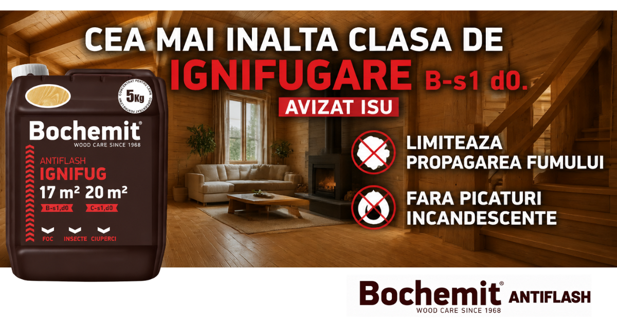 ignifugare lemn
